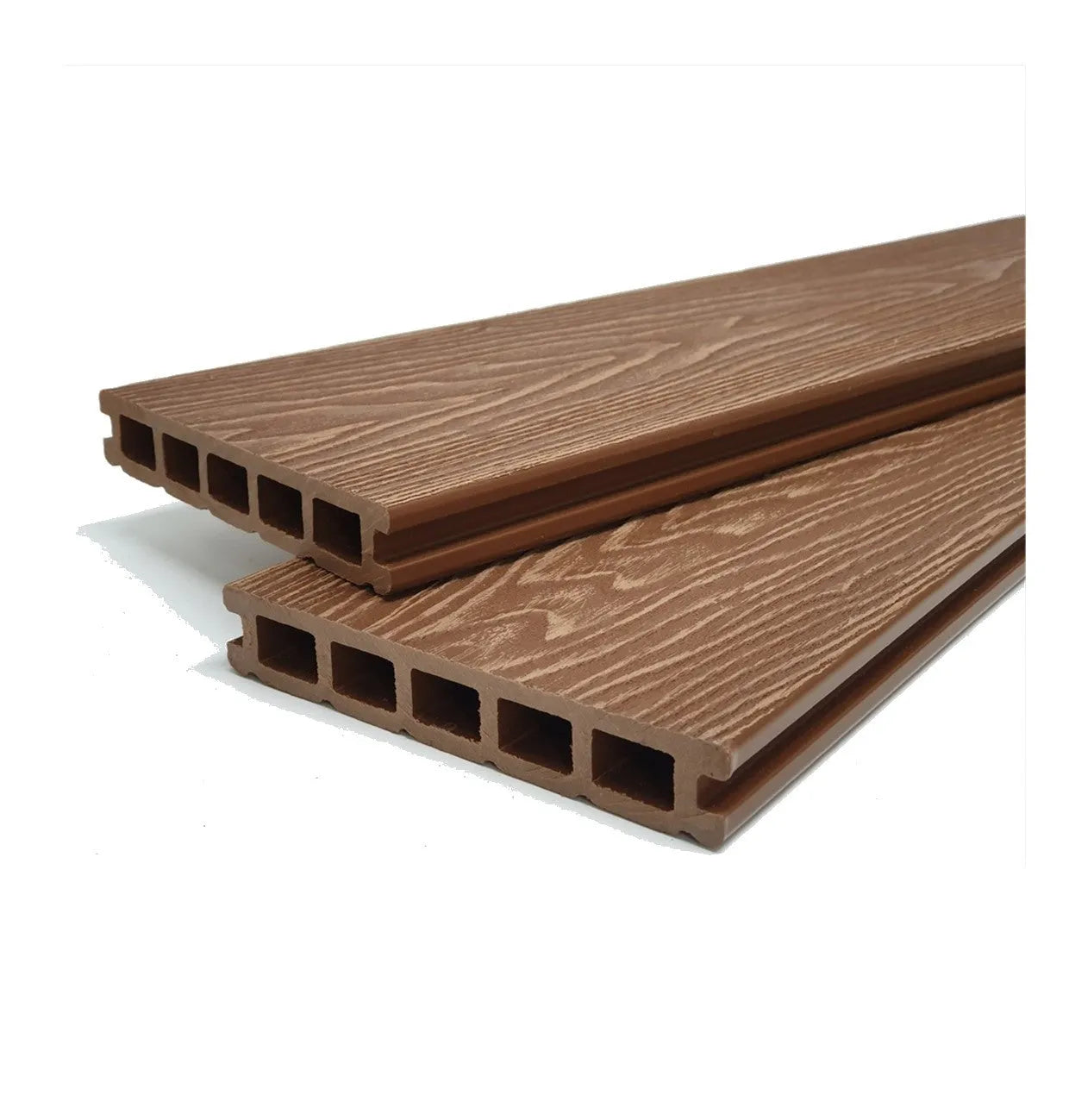 Woodgrain Composite Reversible Decking Boards 4.8m