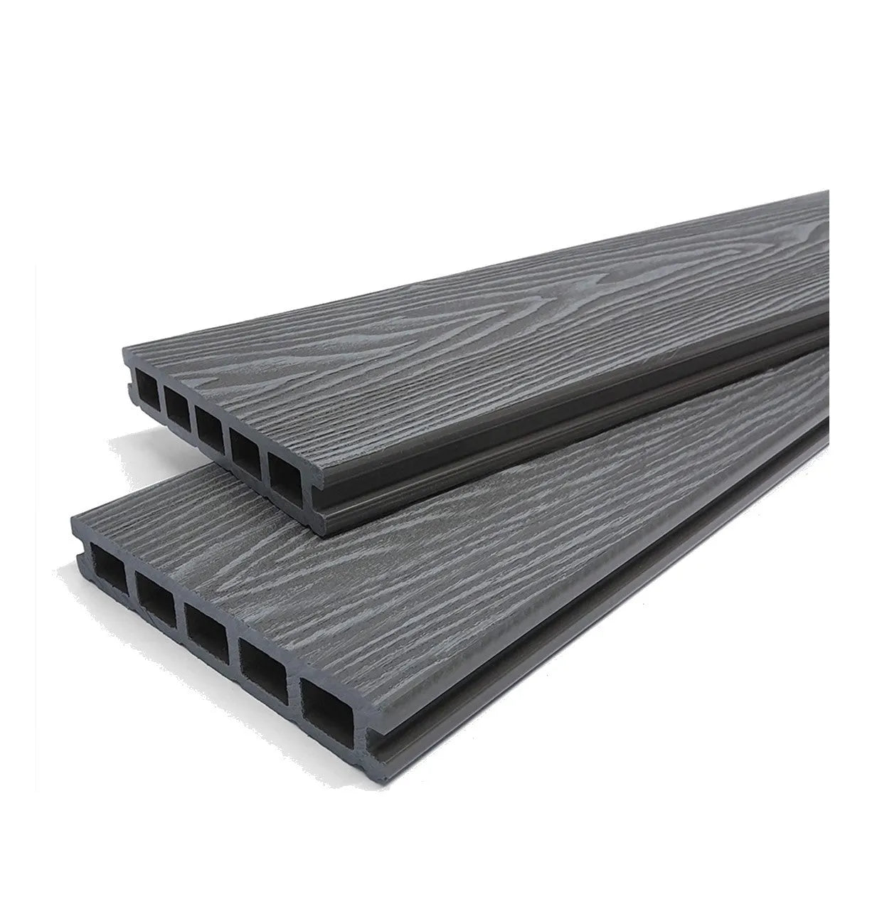 Woodgrain Composite Reversible Decking Boards 4.8m