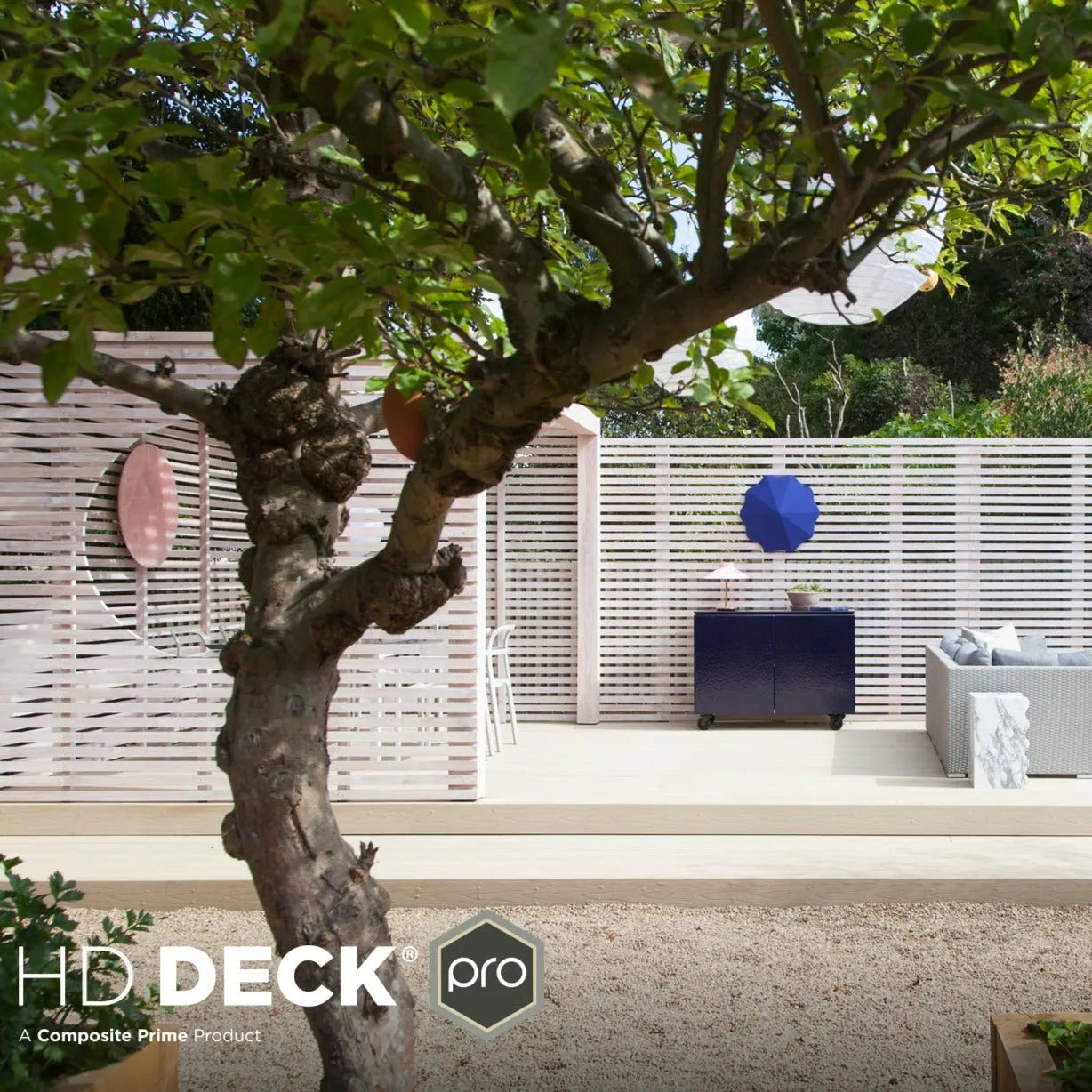 HD Deck Pro Premium Extra Wide Composite Decking Champagne/Oyster (Price per board)