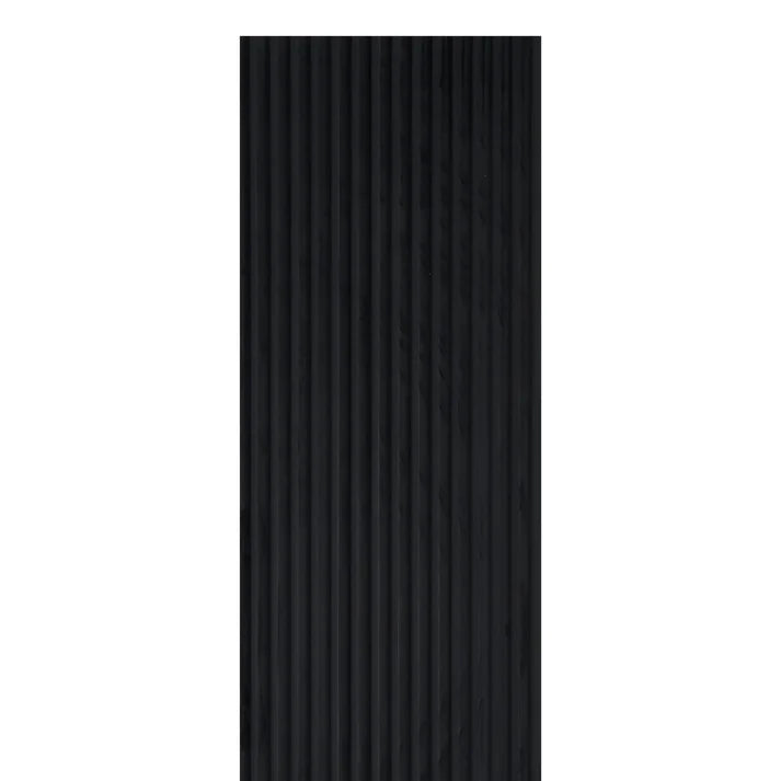 Velour Acoustic Panel Curved Slat 240cm by 60cm