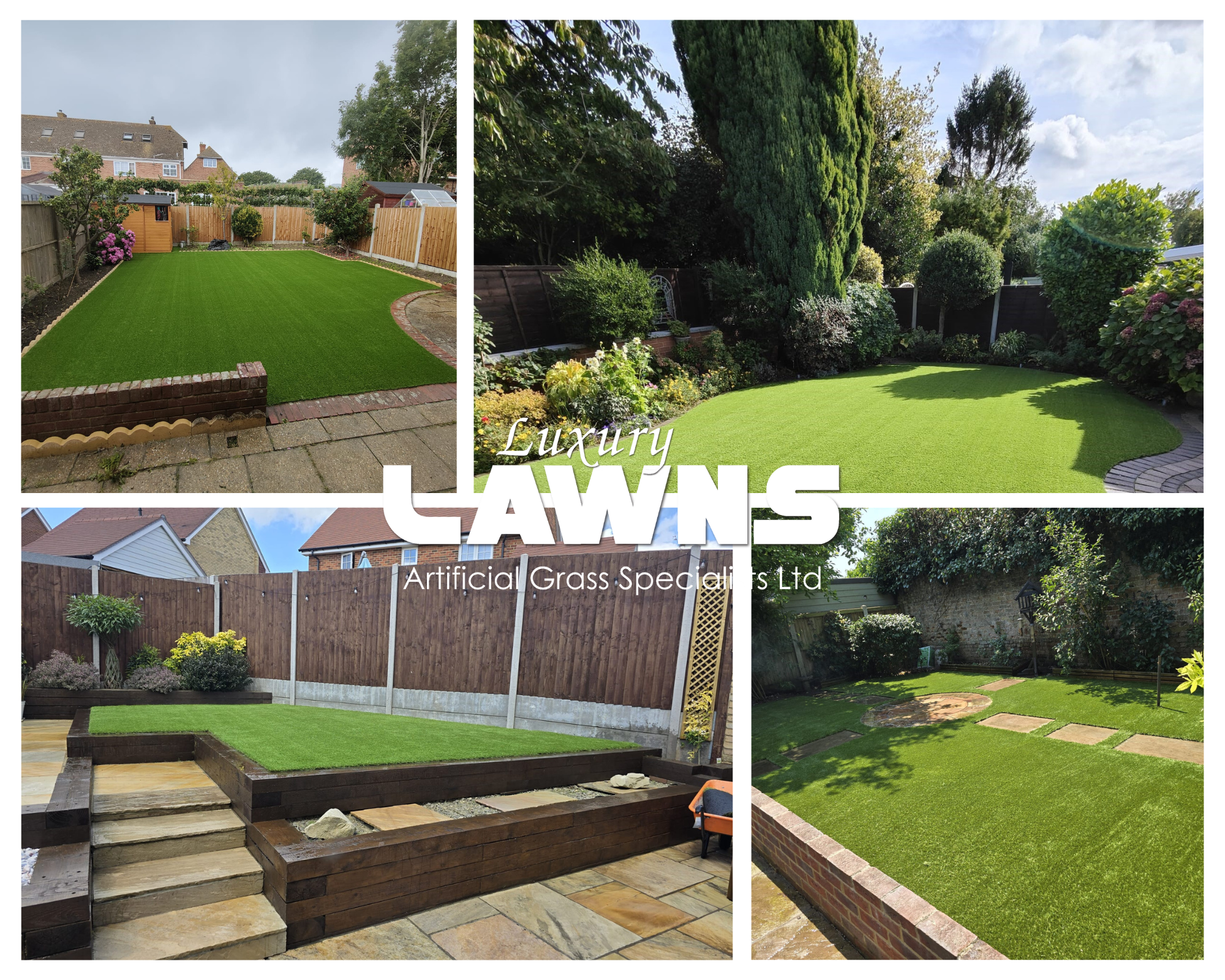 Load video: Selection of Artificial Grass Installation