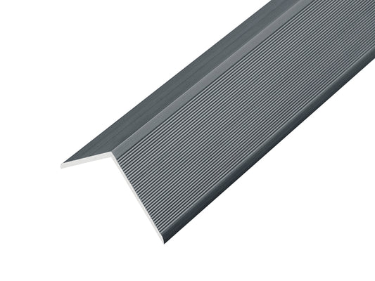 2.2m Aluminium Corner Trim Anthracite