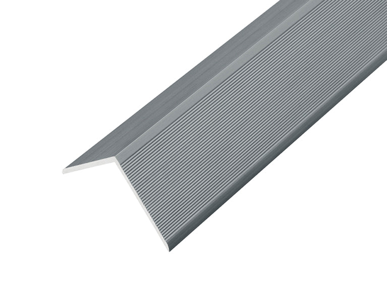 2.2m Aluminium Corner Trim Stone Grey