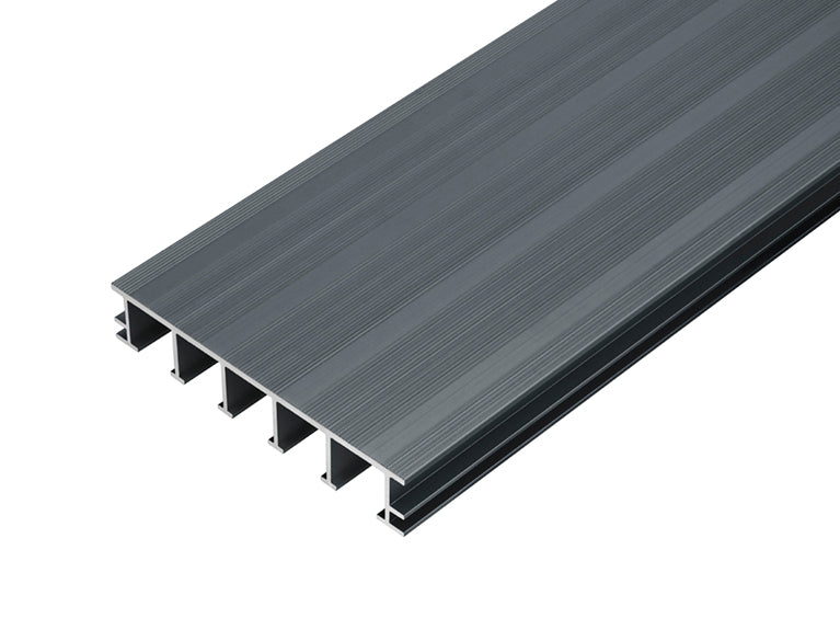 Aluminium Decking Boards A2-S1 Fire Rated 3.6m Anthracite