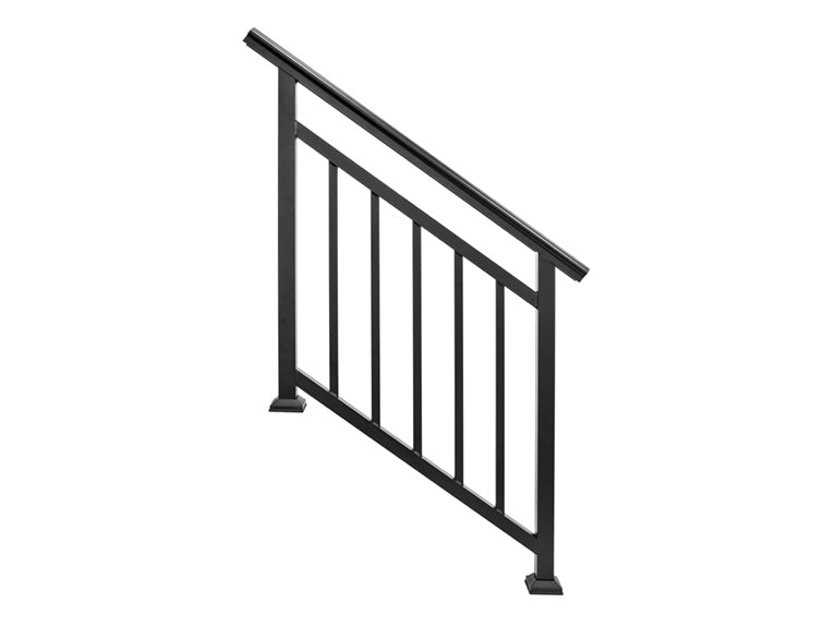 Handrail Balustrade - Powder Coated Aluminium