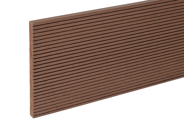 2.4m Composite Fascia Board Coffee Narrow