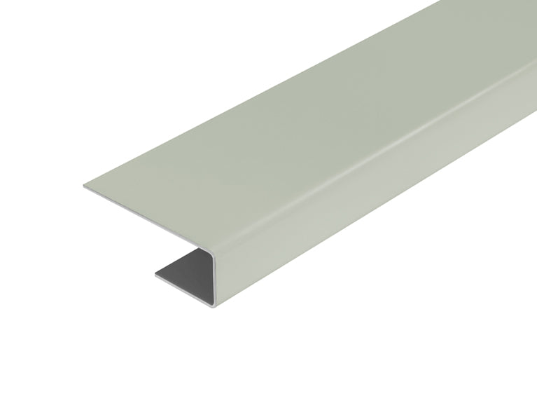 Double Board Connection Profile Fibre Cement Cladding Sage Green