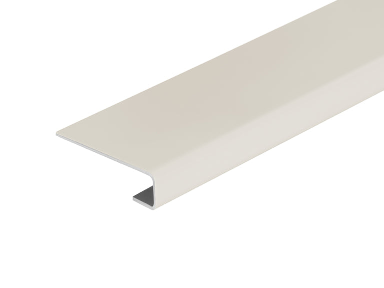 Single Board Connection Profile Fibre Cement Cladding Cream