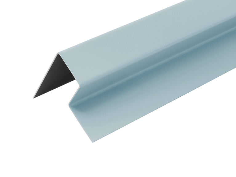 Fibre Cement Cladding Wall End Profile Trim Blue