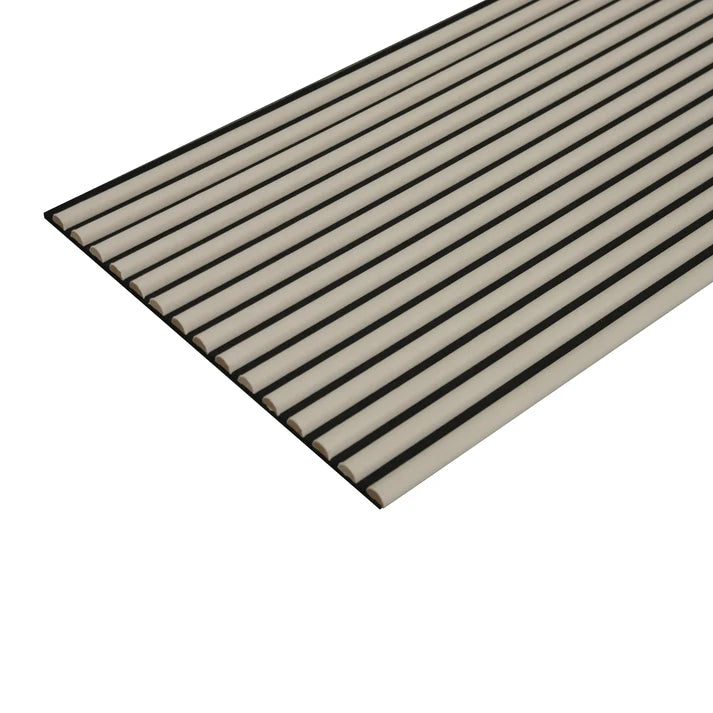 Velour Acoustic Panel Curved Slat 240cm by 60cm