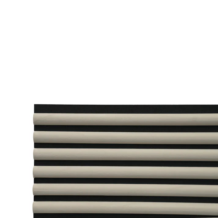 Velour Acoustic Panel Curved Slat 240cm by 60cm