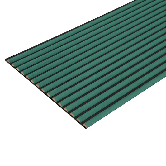 Velour Acoustic Panel Curved Slat 240cm by 60cm