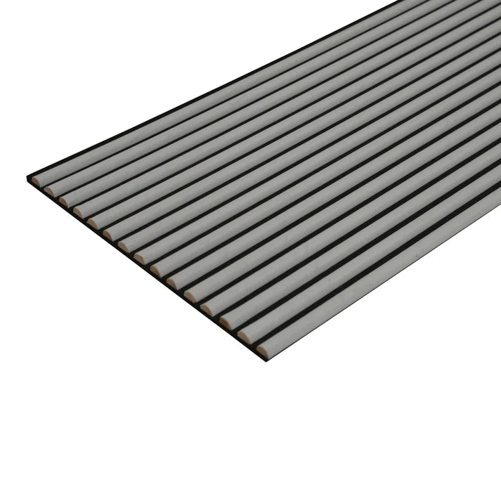 Velour Acoustic Panel Curved Slat 240cm by 60cm