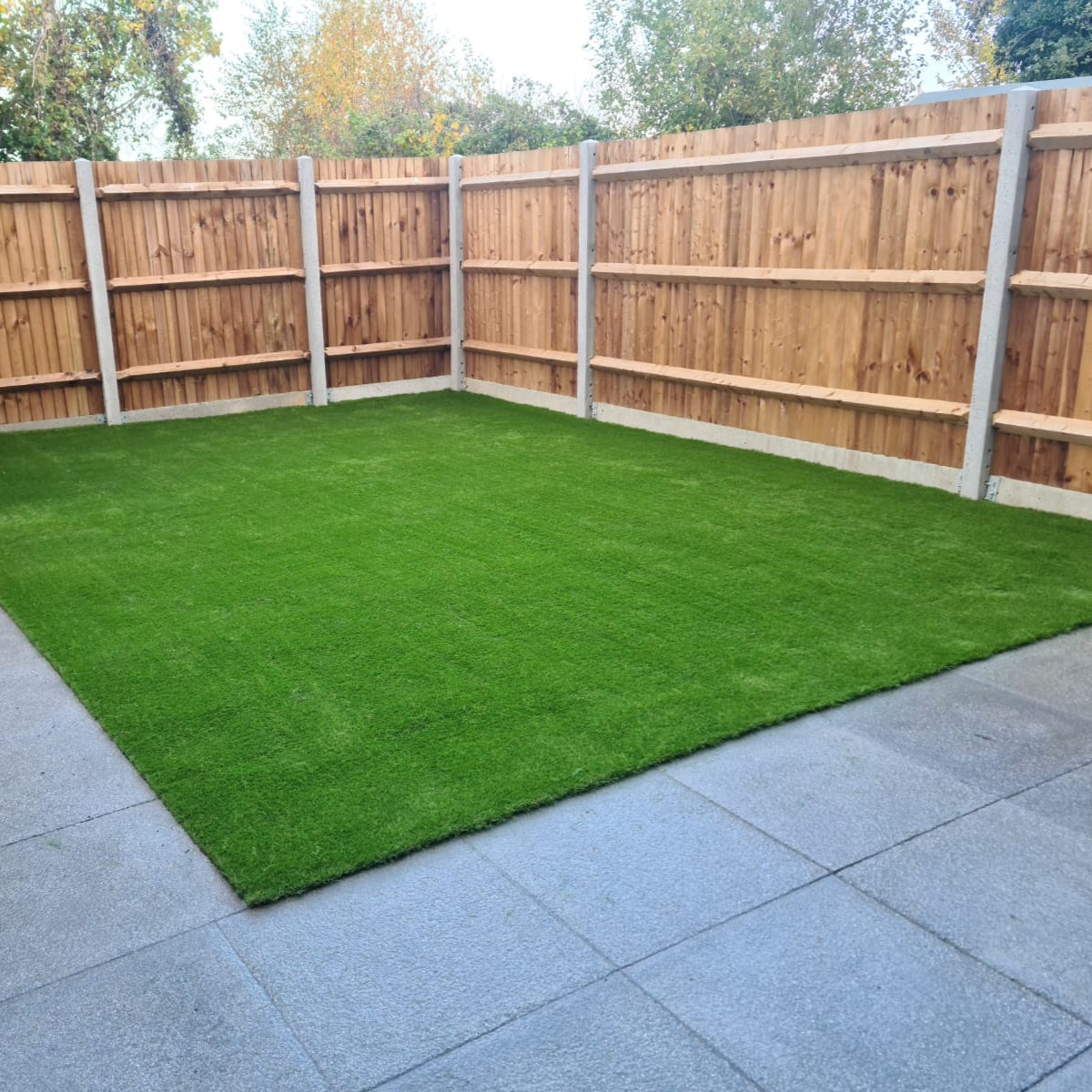 Luxury 50 Artificial Grass Installation