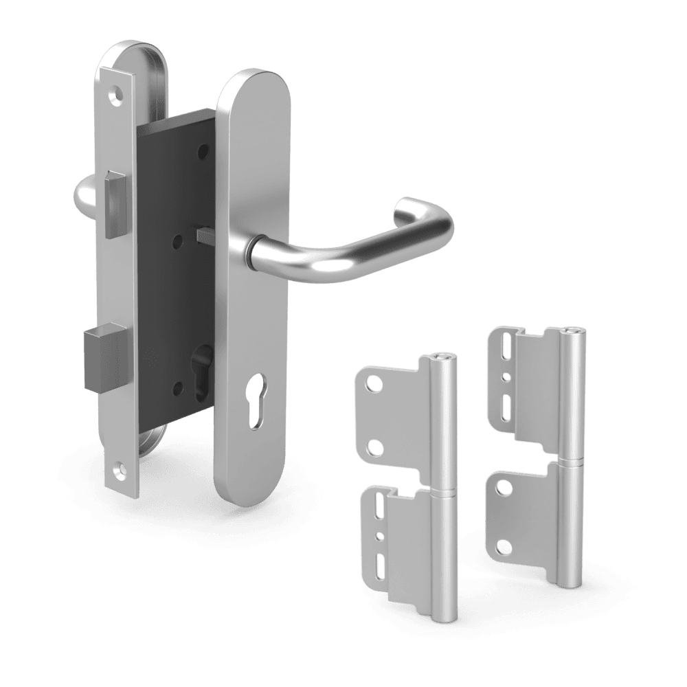 DuraPost Aluminium Gate Hardware Kit